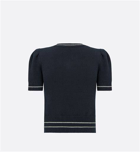 dior short sleeved sweater|dior sweaters for men.